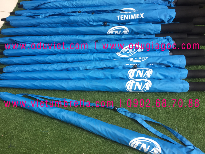 xưởng sản xuất ô dù cầm tay in logo quảng cáo